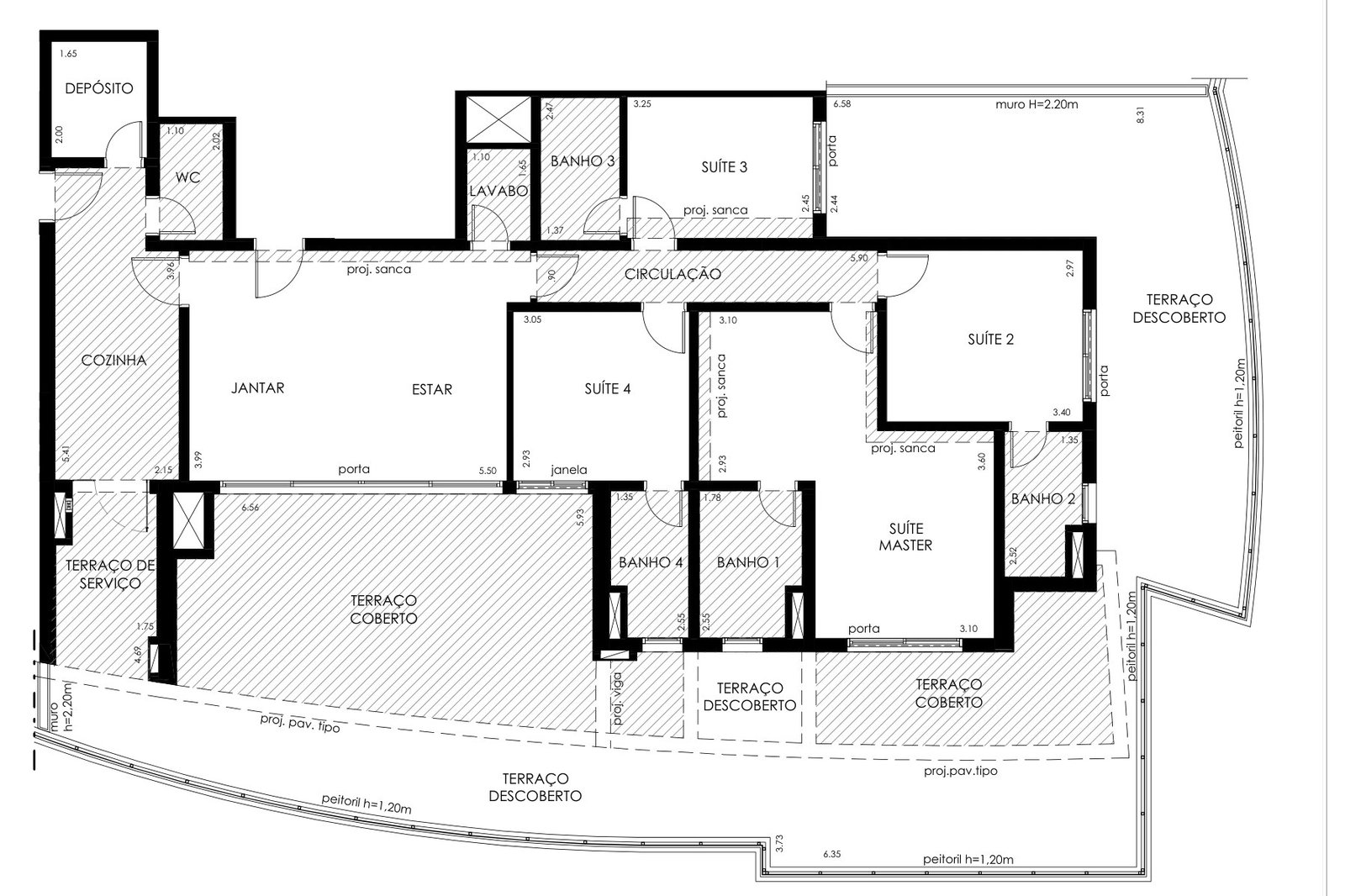 Planta 255 m² Garden